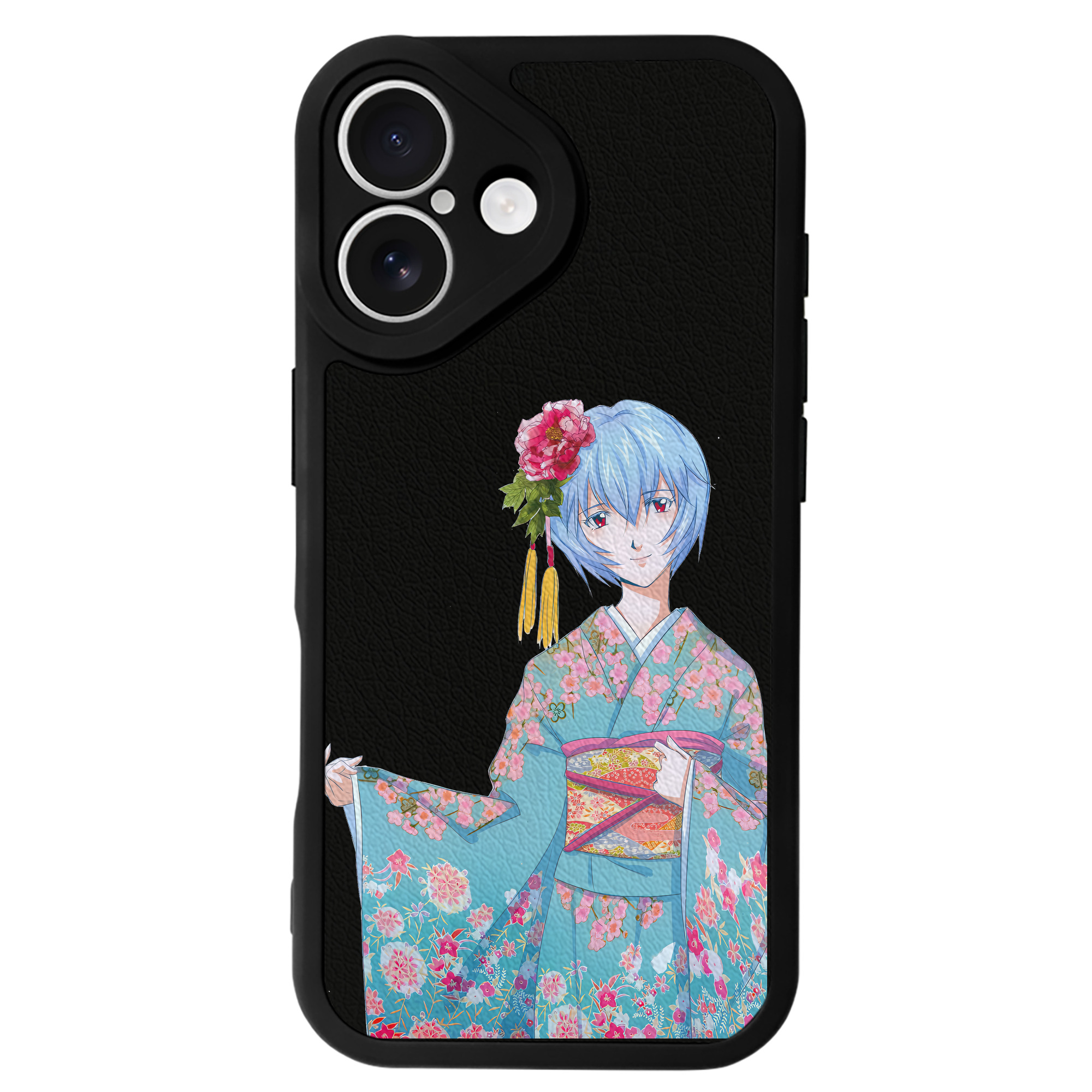 （画像用） EVA 新世紀エヴァンゲリオン 【iPhone 16シリーズ対応】シリコンスマホケース（レザー調） 材質：シリコン